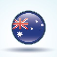 Flag of Australia vector illustration N9