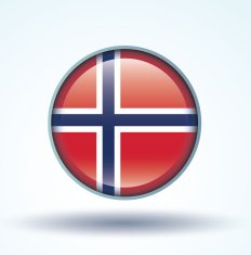 Flag of Norway vector illustration N10