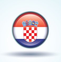Flag of Croatia vector illustration N9
