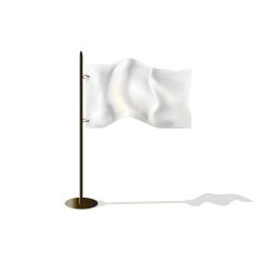 white flag background vector illustration