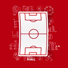 Drawing business formulas playing field N14