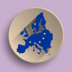 Europe flat icon
