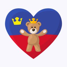 Liechtenstein Royal Teddy Bear