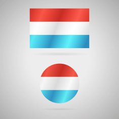 Flag of Luxembourg N8