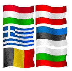 Set of flags N28