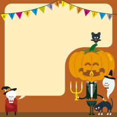 halloween invitation N12