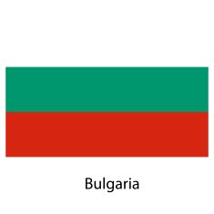 Flag of the country bulgaria Vector illustration