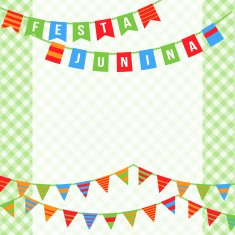 Festa Junina illustration - Brazil june festival
