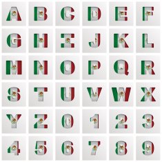 mexico alphabet N2