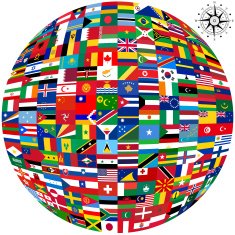 Flags of the world and map N3