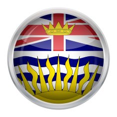 Flag of British Columbia N6