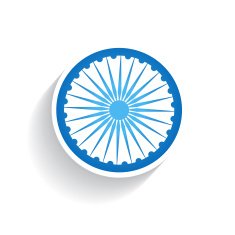 indian flag design N23