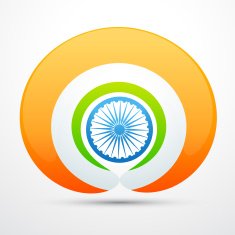 vector indian flag N12
