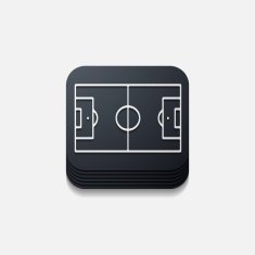 square button playing field N2
