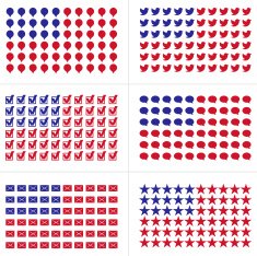 U S FLAG OF THE SYMBOLS