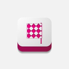 square button linesman flag N8