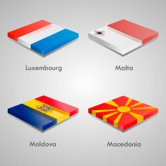 European Country Flags Part 7