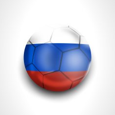 Creative Russia Football Design Illustration N2