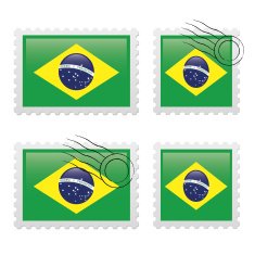 Brazil stamp