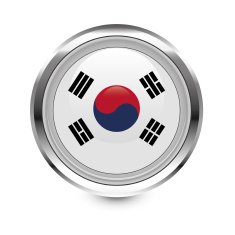 South Korea flag ison