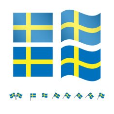 Sweden Flags
