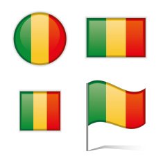 Mali flags