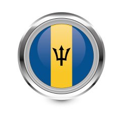 Barbados flag icon