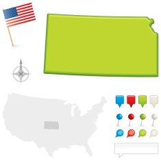 Kansas State Map