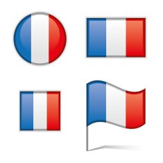 France flags