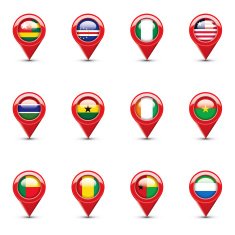 Navigation Flags West Africa