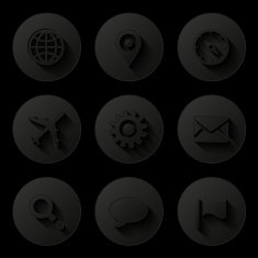web icons set N24