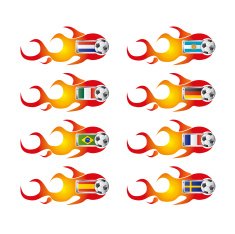 Soccer Flag Icons