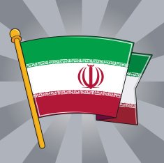 Flag of Iran N8