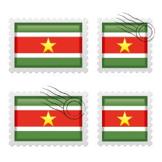 Suriname stamp