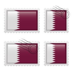 Qatar stamp