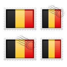 Belguim stamp