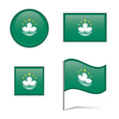 Macau flags