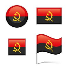 Angola flags