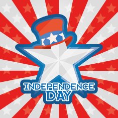 American Independence Day Background Editable N2