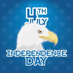 American Independence Day Background Editable N8