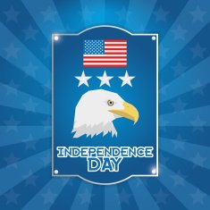 American Independence Day Background Template Editable N3