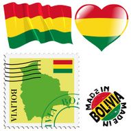 national colours of Bolivia