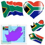 national colours of South Africa