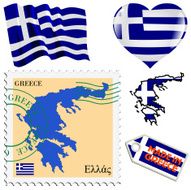 national colours of Greece