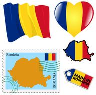 national colours of Romania