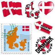 national colours of Denmark