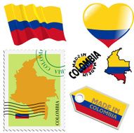 national colours of Colombia