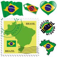 national colours of Brazil