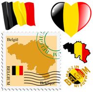 national colours of Belgium