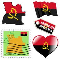 national colours of Angola